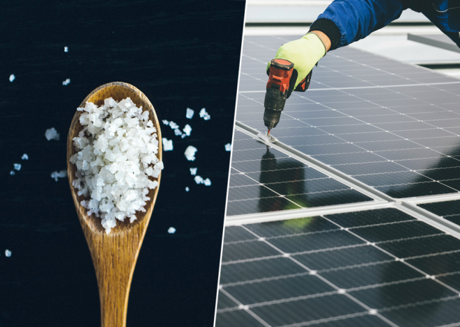 Perovskitas sazonadas: cómo un poco de sal ha logrado superar la eficiencia de los paneles solares